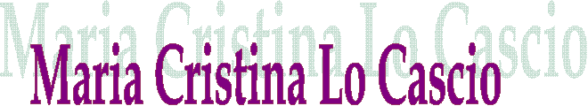 Maria Cristina Lo Cascio