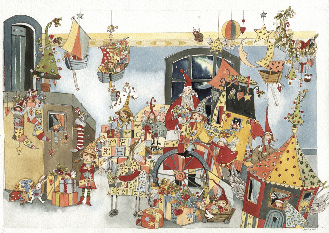 christmas 2012, global view for Gisela Graham ltd., Maria Cristina Lo Cascio