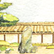 zen garden, illustration for magazines, advertising agencies, etc